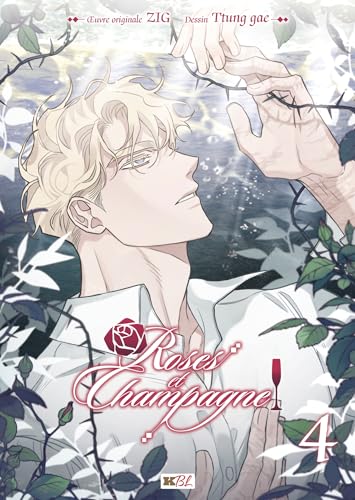 jaquette livre Roses et Champagne - Tome 4