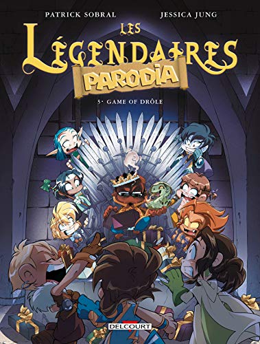 jaquette livre Légendaires (les) - Parodia - Tome 5