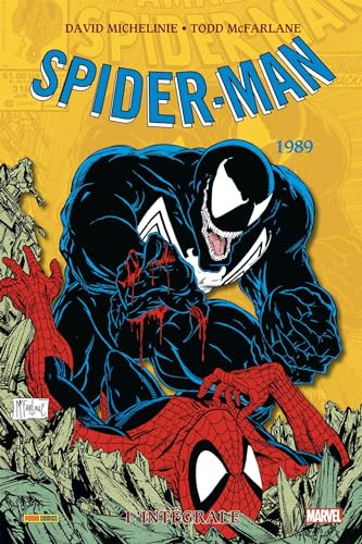 jaquette livre Spider-Man L'intégrale - 1989
