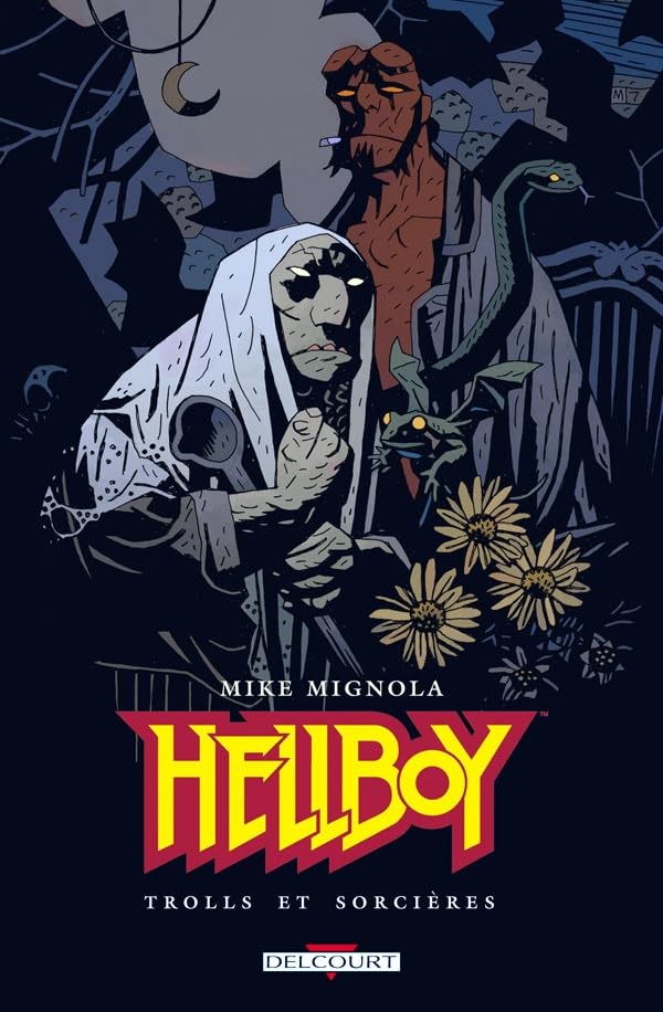 jaquette livre Hellboy Tome 8 - Trolls Et Sorcières