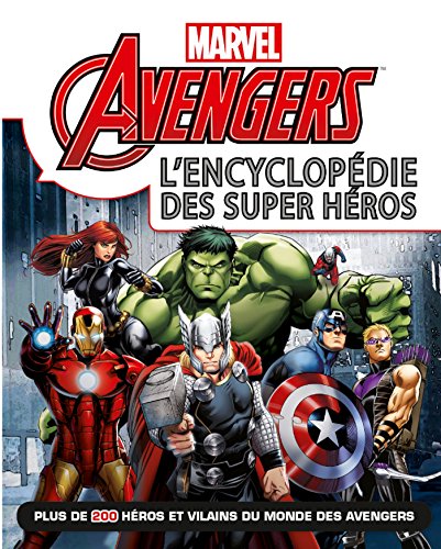 jaquette livre Marvel Avengers L'encyclopédie