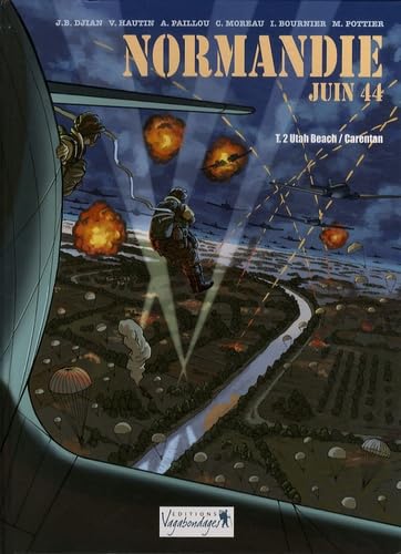 jaquette livre Normandie Juin 44 Tome 2 - Utah Beach / Carentan