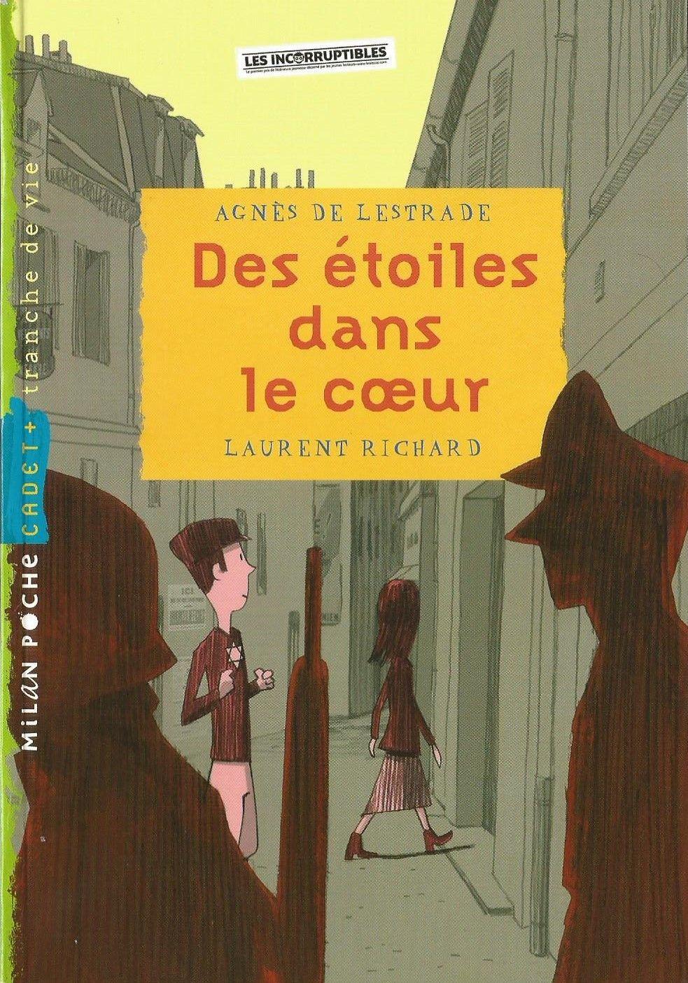 jaquette livre DES ETOILES DANS LE COEUR