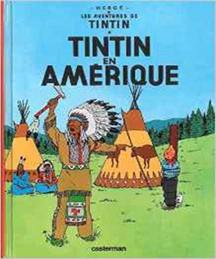 jaquette livre Les Aventures de Tintin, Tome 3 : Tintin en Amérique : Mini-album