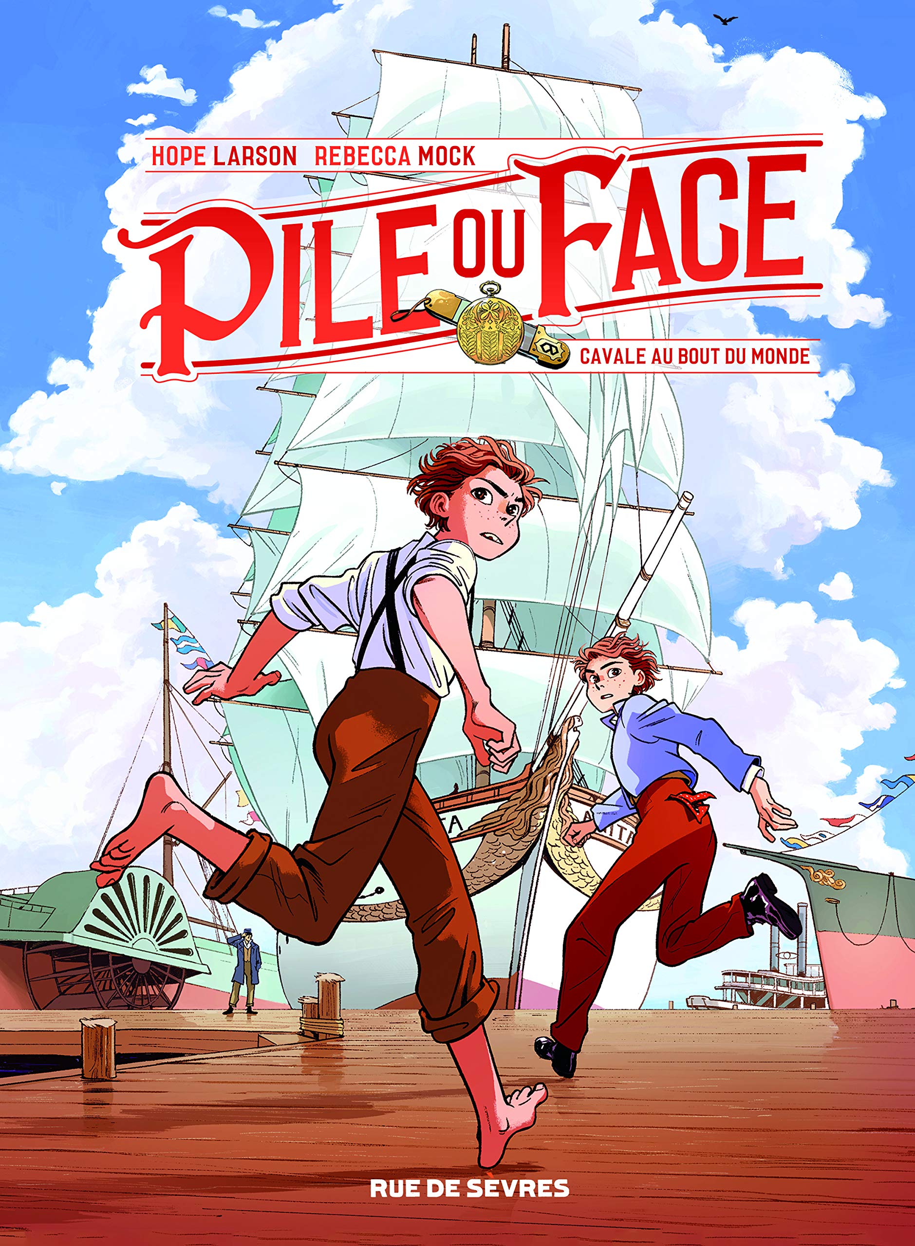 jaquette livre Pile Ou Face T1 : Cavale au Bout du Monde