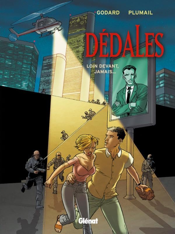 jaquette livre Dédales Tome 2 - Loin Devant, Jamais