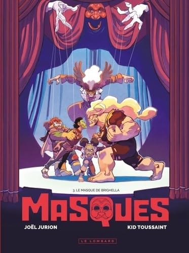jaquette livre Masques Tome 3 - Le Masque De Brighella