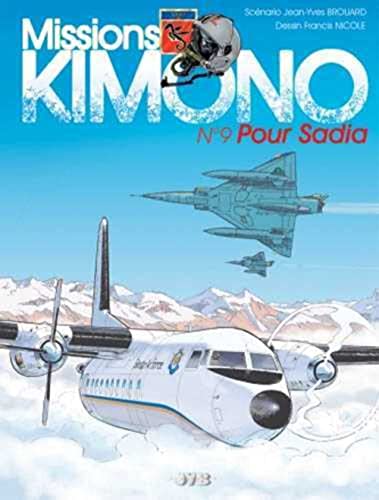 jaquette livre Missions Kimono Tome 9 - Pour Sadia