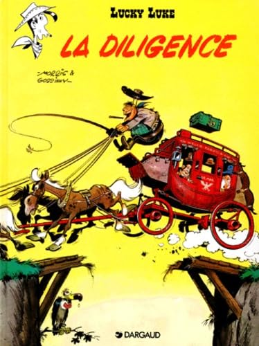 jaquette livre Lucky Luke Tome 1 - La Diligence