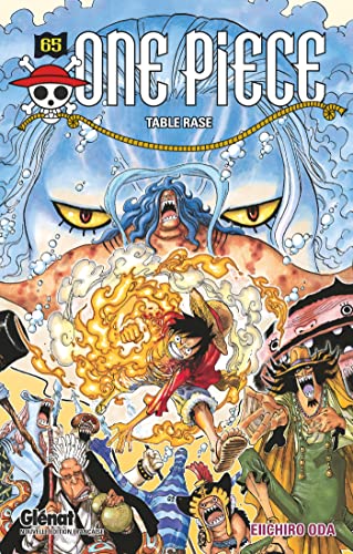 jaquette livre One piece - 1re édition - Tome 65 : Table rase