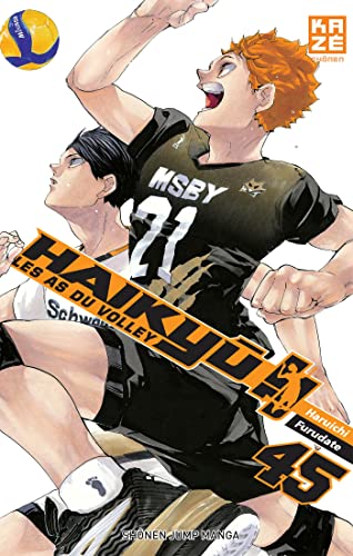 jaquette livre Haikyu !! - Les as du volley ball - Tome 45