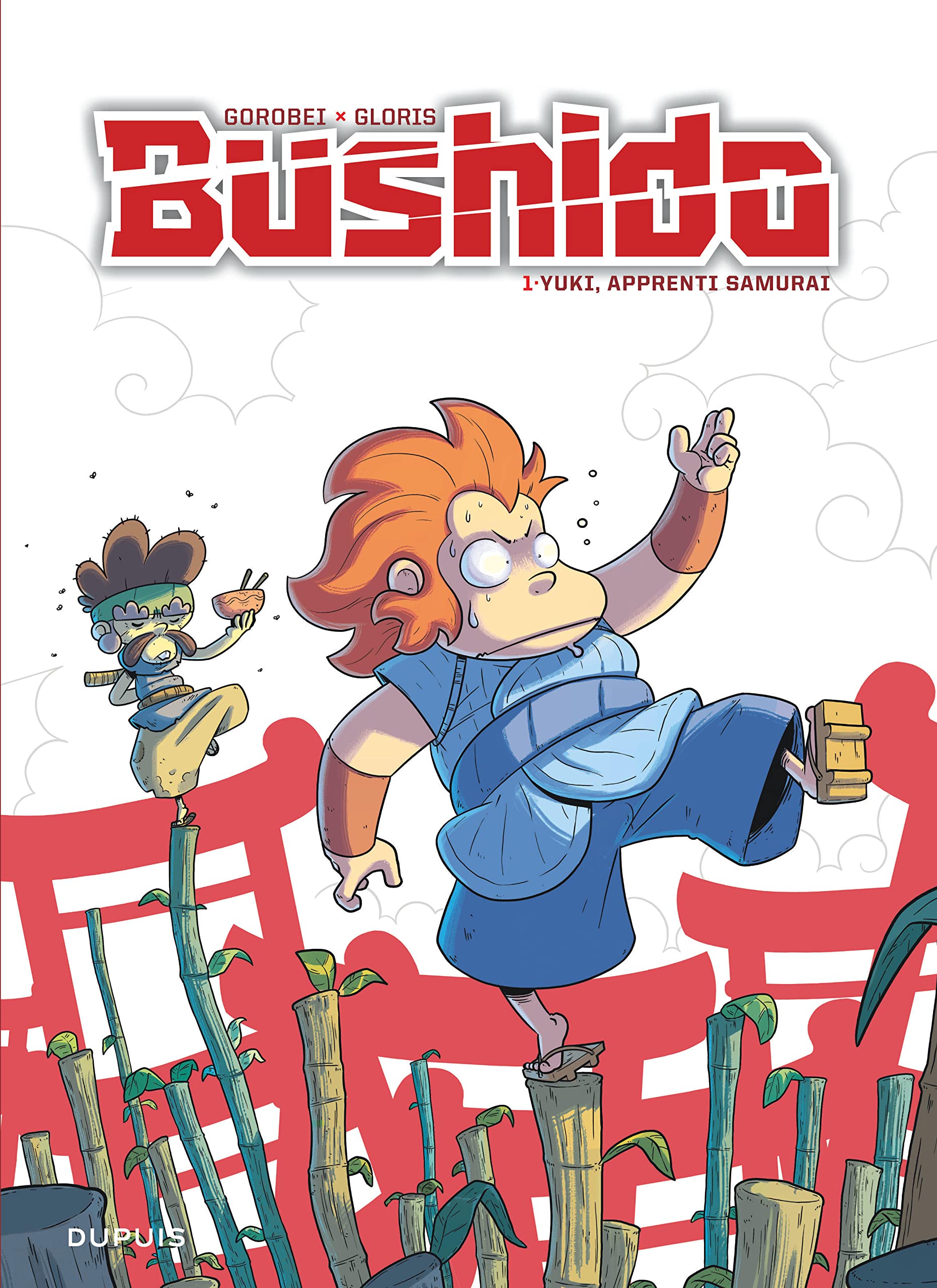 jaquette livre Bushido - tome 1 - Yuki, apprenti samurai  Réédition (Prix réduit)