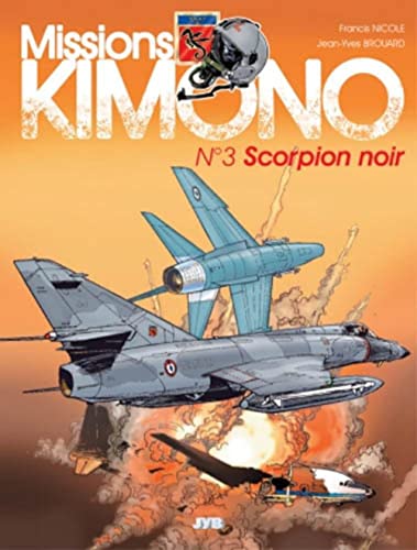 jaquette livre Missions Kimono Tome 3 - Scorpion Noir