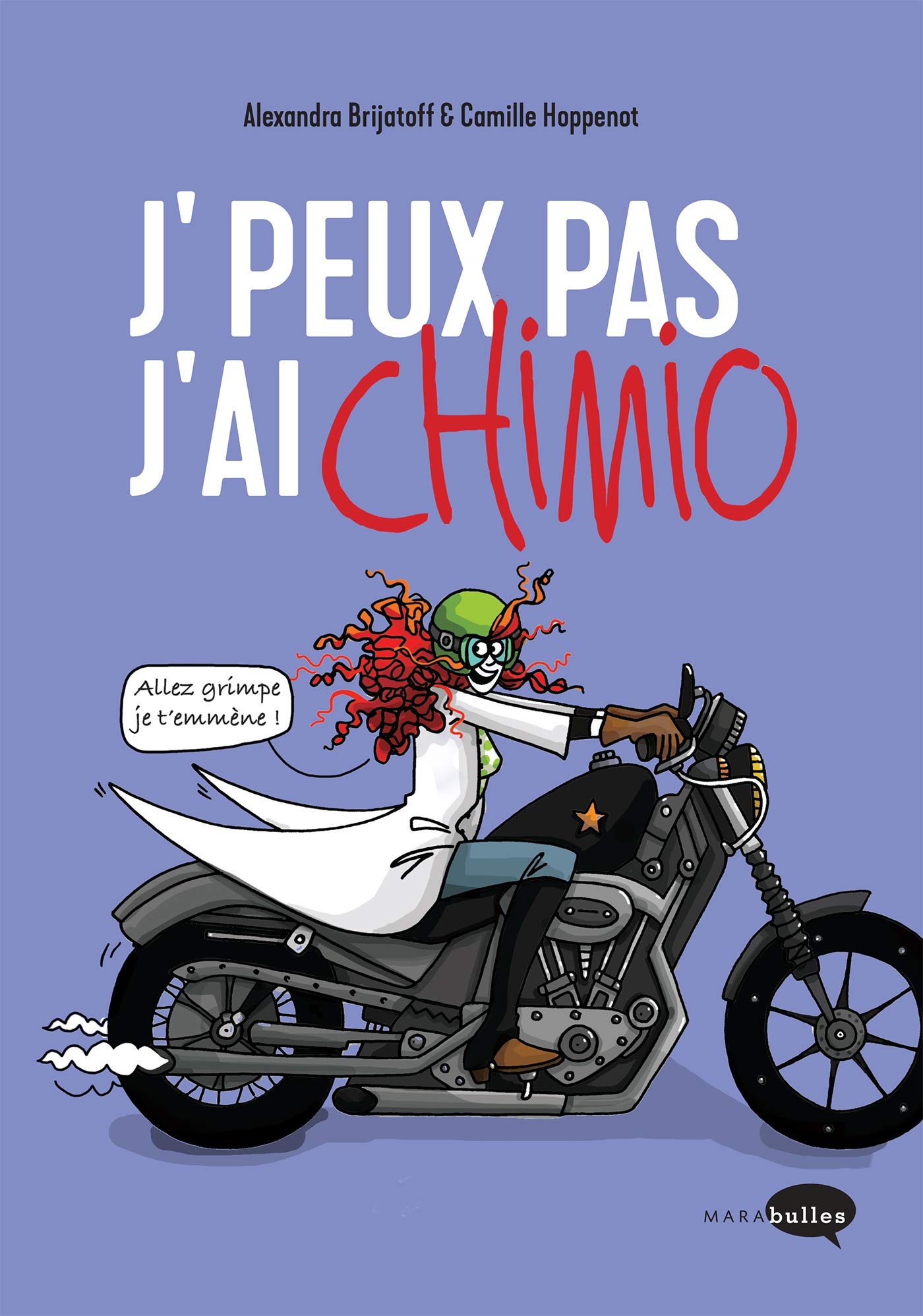 jaquette livre J'peux pas j'ai chimio