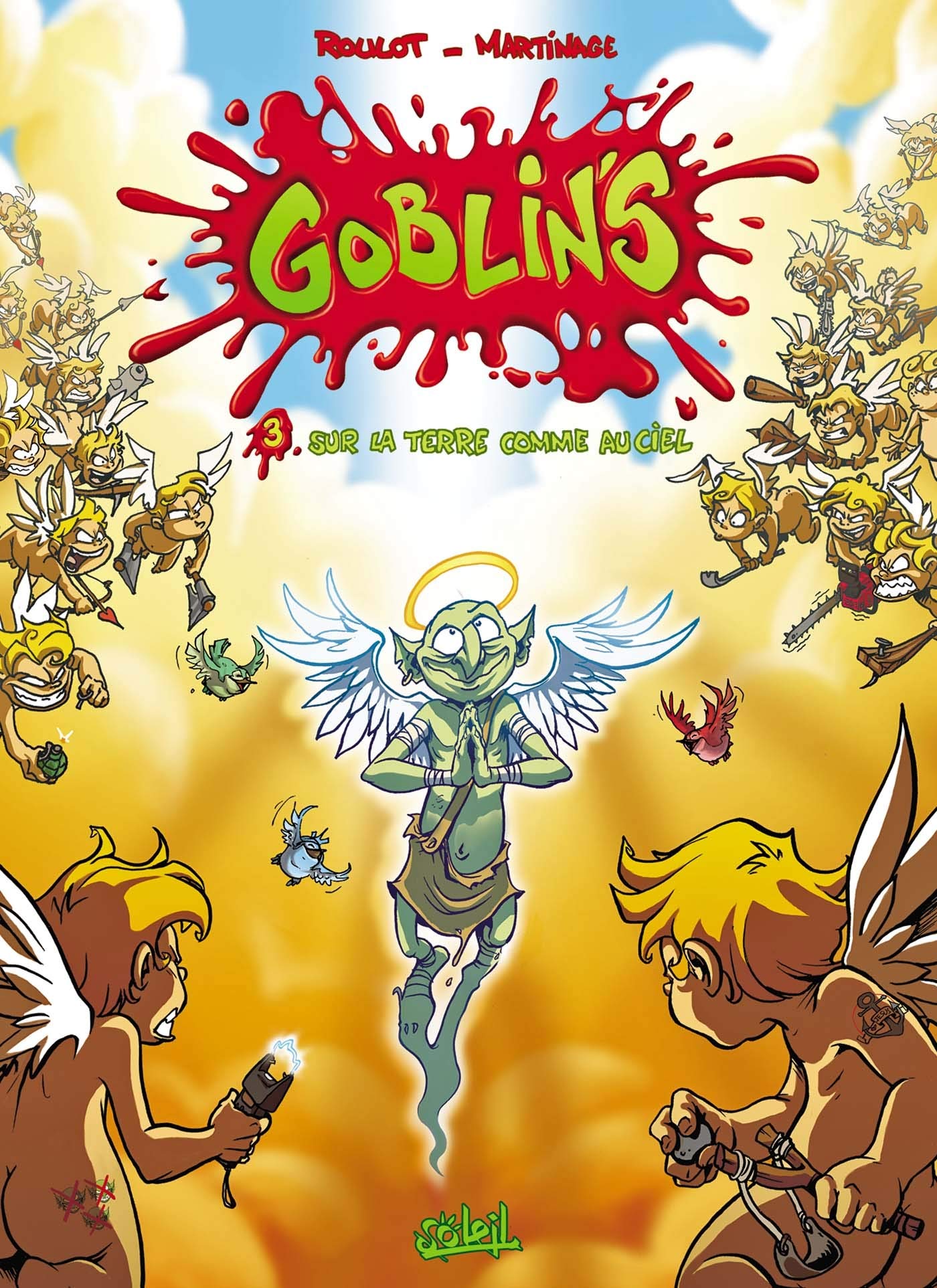 jaquette livre Goblin's, Tome 3 : Sur la terre comme au ciel