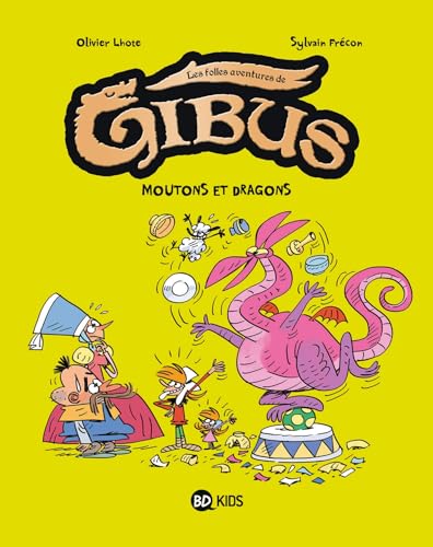 jaquette livre Gibus Tome 1 - Mouton Et Dragon