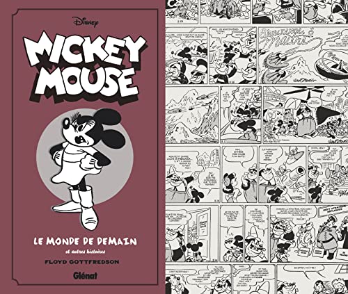 jaquette livre Mickey Mouse Tome 8 - Le Monde De Demain Et Autres Histoires