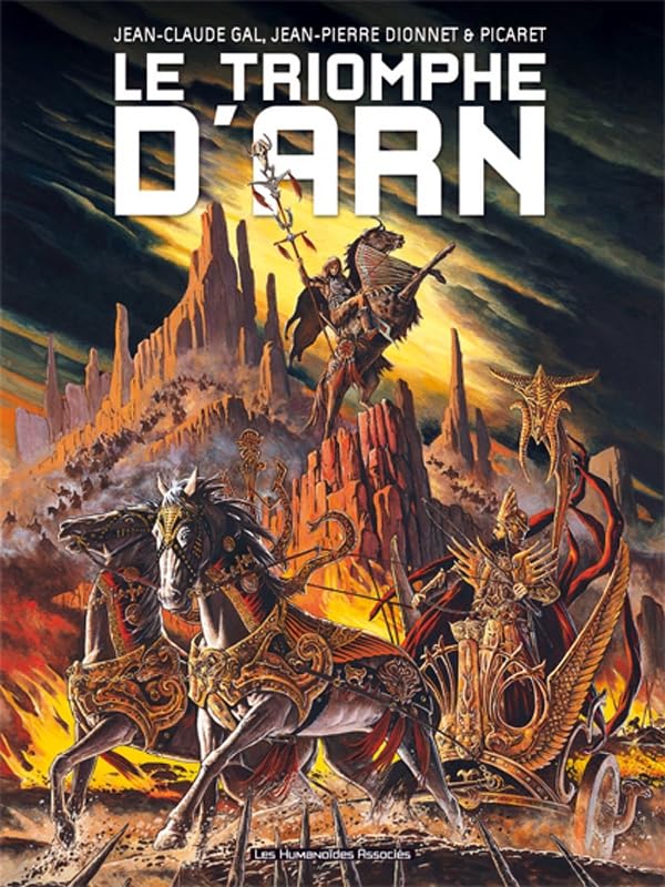 jaquette livre Le Triomphe D'arn - Version Couleur