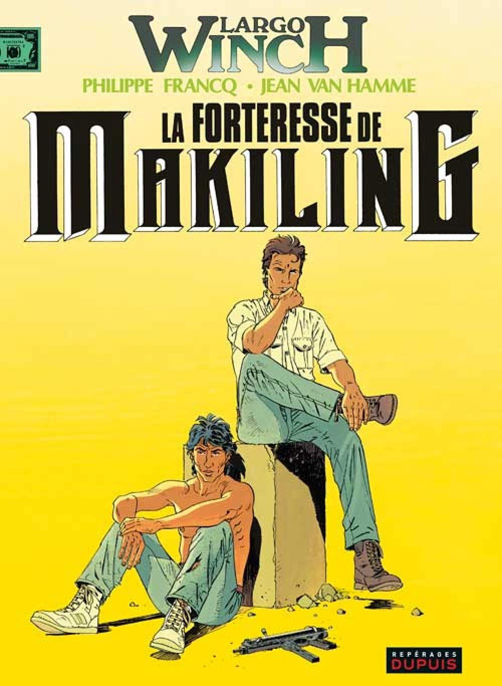 jaquette livre Largo Winch, tome 7 : La forteresse de Makiling