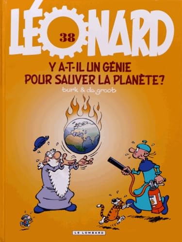 jaquette livre Léonard Tome 38 - Y A-T-Il Un Génie Pour Sauver La Planète ?
