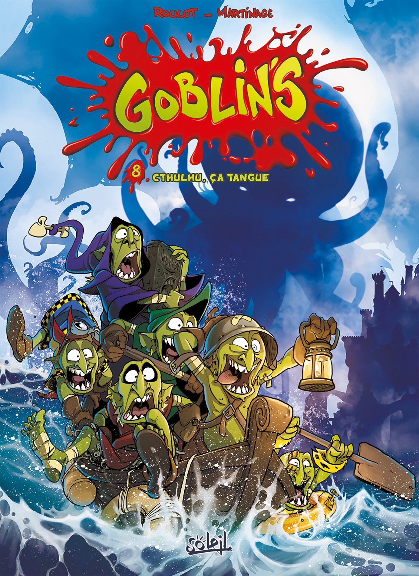 jaquette livre Goblin s T08 - Cthulhu ca tangue