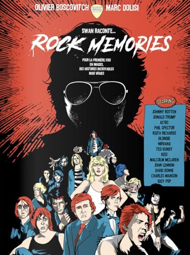 jaquette livre Swan Raconte - Rock Memories