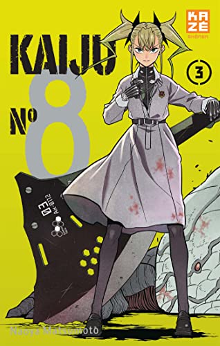 jaquette livre Kaiju N°8 - Tome 3