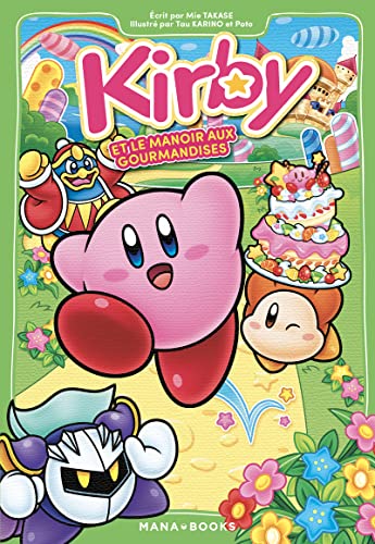 jaquette livre Kirby Et Le Manoir Aux Gourmandises