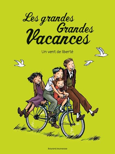 jaquette livre Les Grandes Grandes Vacances Tome 5 - Un Vent De Liberté