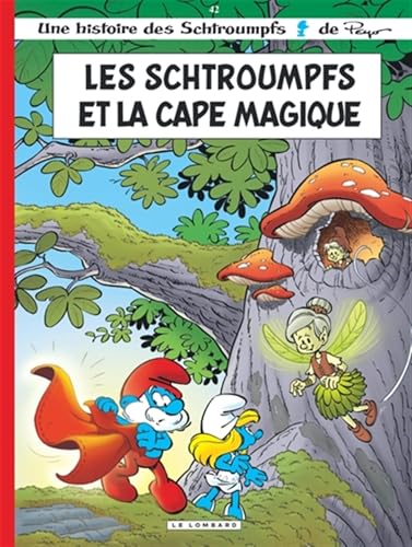 jaquette livre Les Schtroumpfs Tome 42 - Les Schtroumpfs Et La Cape Magique