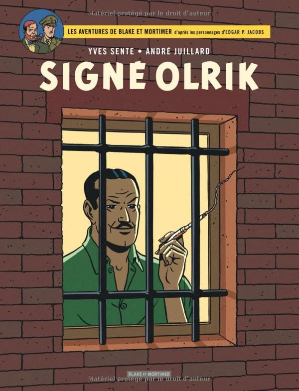jaquette livre Blake Et Mortimer Tome 30 - Signé Olrik