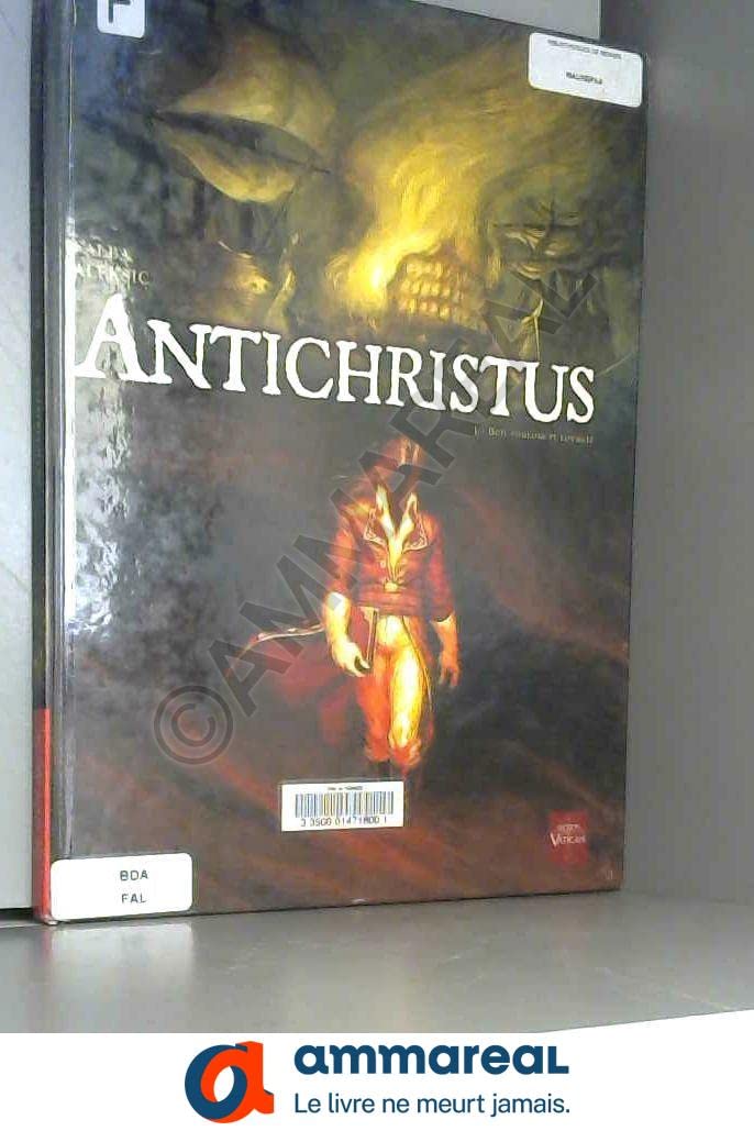 jaquette livre Antichristus, Tome 1 : Bon vouloir et loyauté