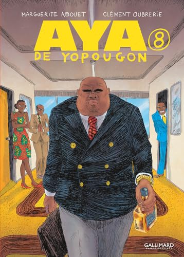 jaquette livre Aya De Yopougon Tome 8