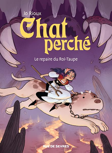 jaquette livre Chat Perché Tome 2 - Le Repaire Du Roi-Taupe
