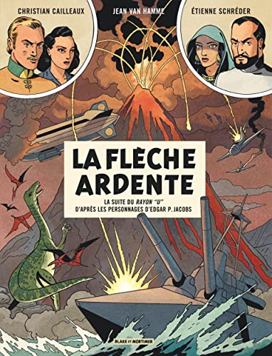 jaquette livre Avant Blake Et Mortimer Tome 2 - La Flèche Ardente