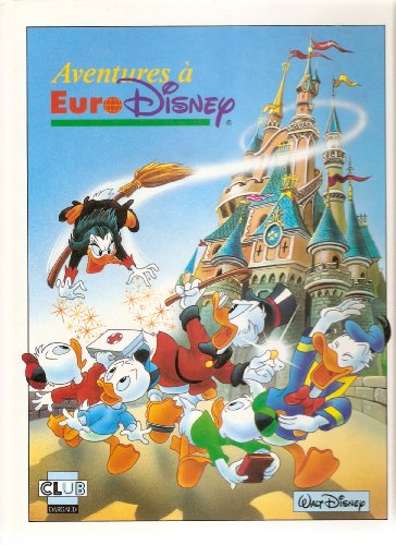 jaquette livre Aventures À Eurodisney