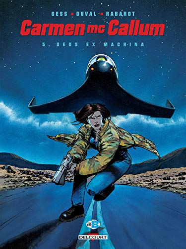 jaquette livre Carmen Mccallum Tome 5 - Deus Ex Machina
