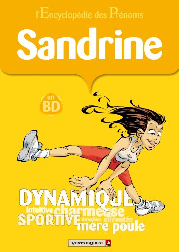 jaquette livre Sandrine En Bandes Dessinées