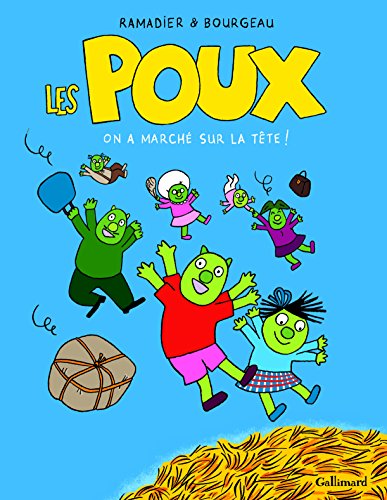 jaquette livre Les Poux Tome 1 - On A Marché Sur La Tête !