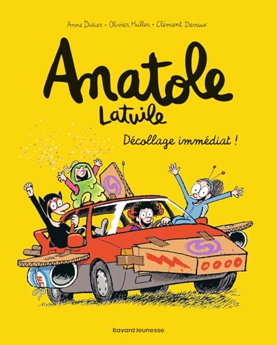 jaquette livre Anatole Latuile Tome 15 - Décollage Immédiat !