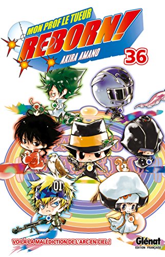 jaquette livre Reborn! - Tome 36 : Voilà la malédiction de l'arc-en-ciel !