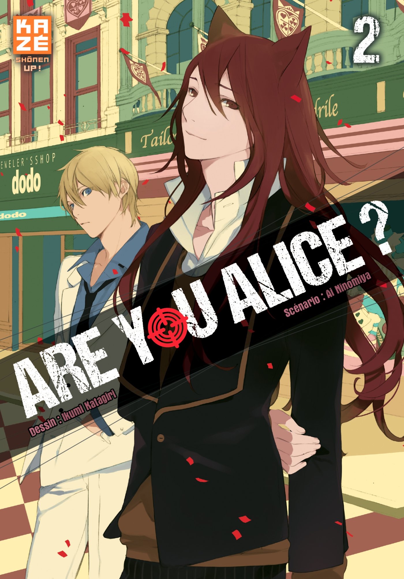 jaquette livre Are You Alice T02