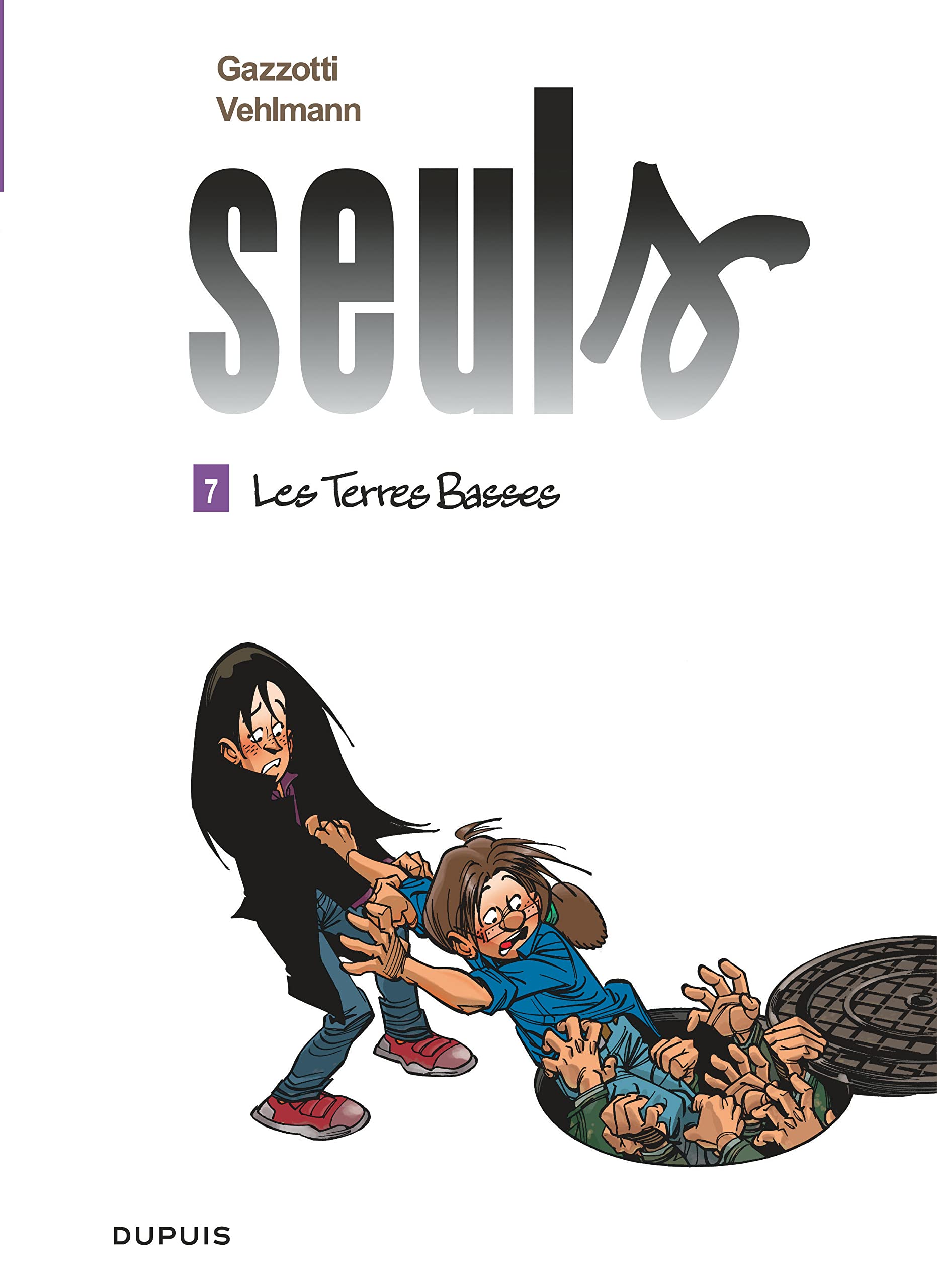 jaquette livre Seuls - tome 7 - Les terres basses