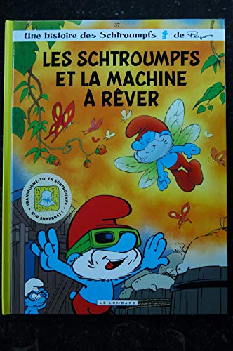 jaquette livre Les Schtroumpfs Tome 37 - Les Schtroumpfs Et La Machine À Rêver