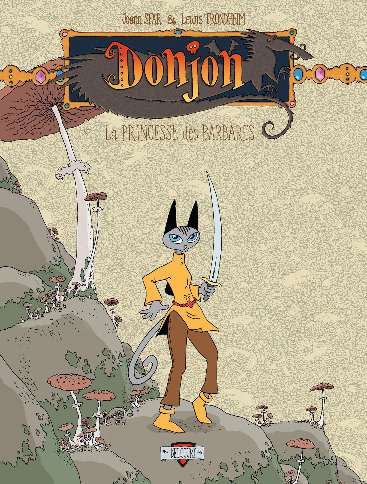 jaquette livre Donjon Zénith, tome 3 : La Princesse des Barbares