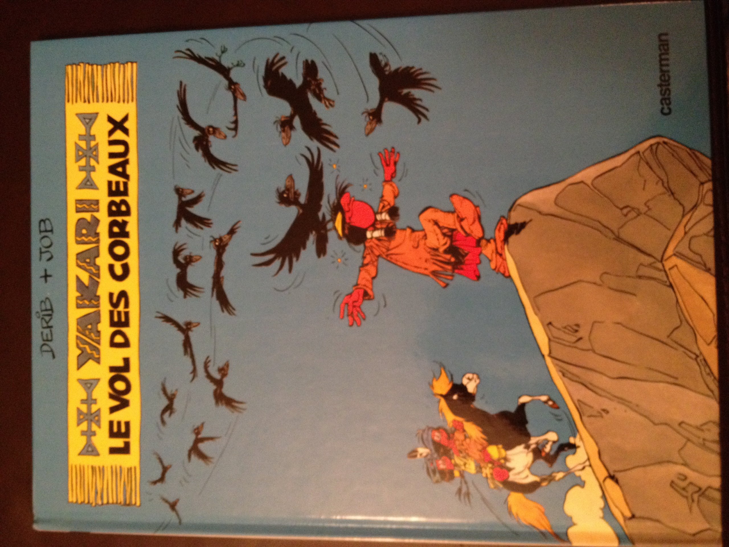 jaquette livre Yakari, tome 14 : Le Vol des corbeaux