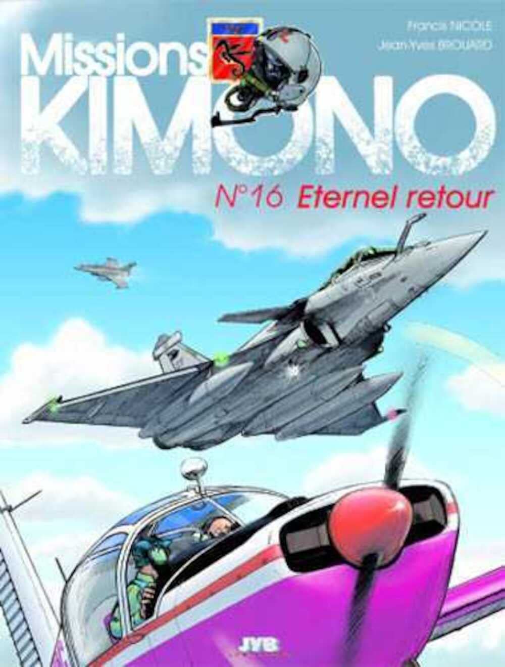 jaquette livre Missions ''Kimono'' T16 Eternel retour