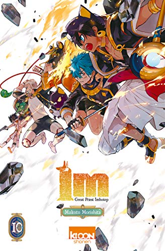 jaquette livre IM - Great Priest Imhotep - Tome 10