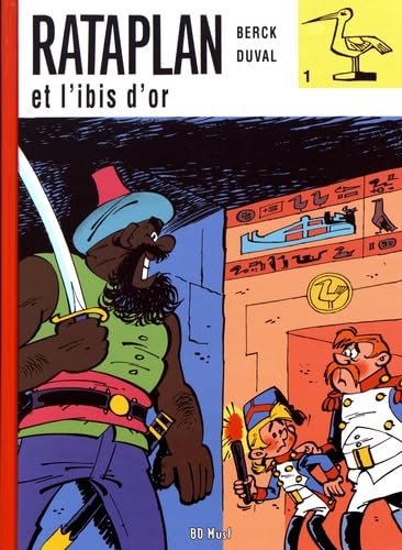 jaquette livre Rataplan Tome 1 - Rataplan Et L'ibis D'or