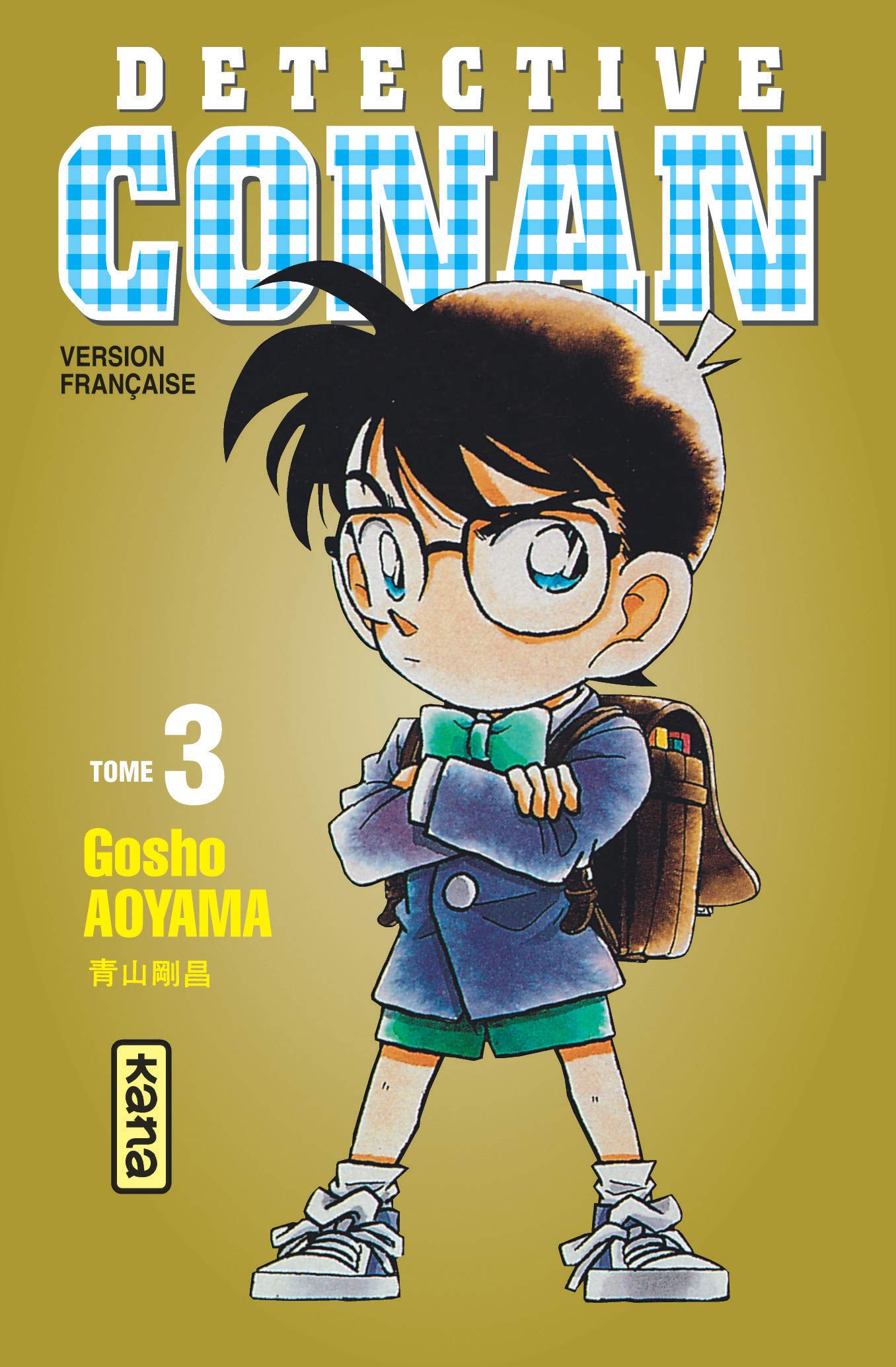 jaquette livre Détective Conan - Tome 3